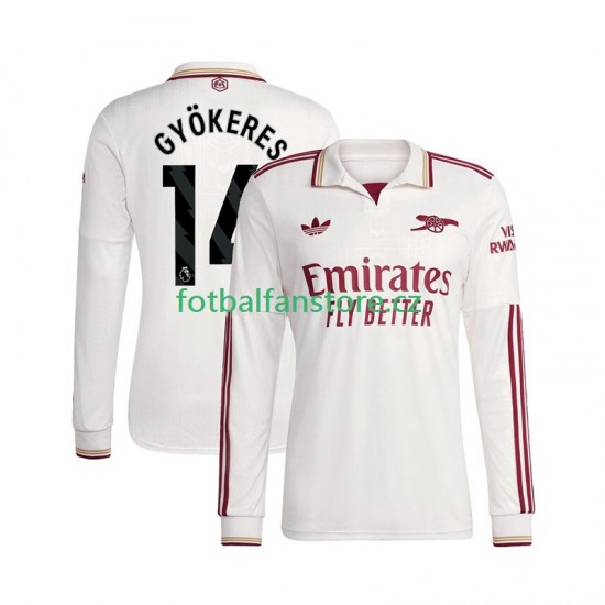 Muži Alternativní Dres Arsenal Viktor Gyokeres 14 2025-2026 Dlouhými Rukávy