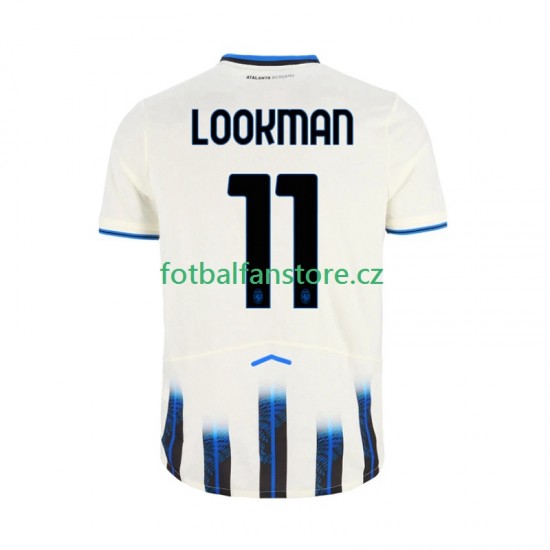 Muži Venkovní Dres Atalanta Ademola Lookman 11 2025-2026 Krátký rukáv