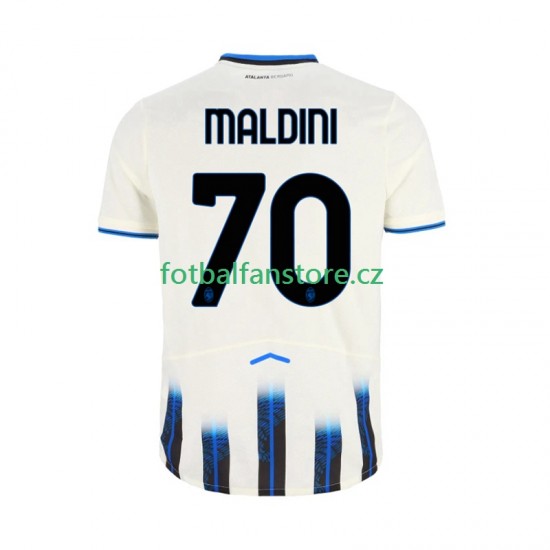 Muži Venkovní Dres Atalanta Daniel Maldini 70 2025-2026 Krátký rukáv