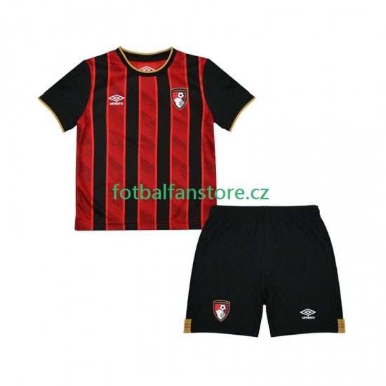 Dětský Domácí Dres BOURNEMOUTH 2025-2026 Krátký rukáv