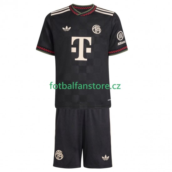 Dětský Alternativní Dres FC Bayern Mnichov 2025-2026 Krátký rukáv Dětský Alternativní Dres FC Bayern Mnichov 2025-2026 Krátký rukáv