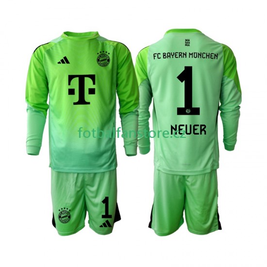 Dětský Brankářský Domácí Dres FC Bayern Mnichov Neuer 1 2025-2026 Dlouhými Rukávy