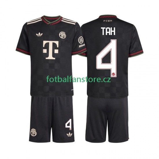 Dětský Alternativní Dres FC Bayern Mnichov Jonathan Tah 4 2025-2026 Krátký rukáv