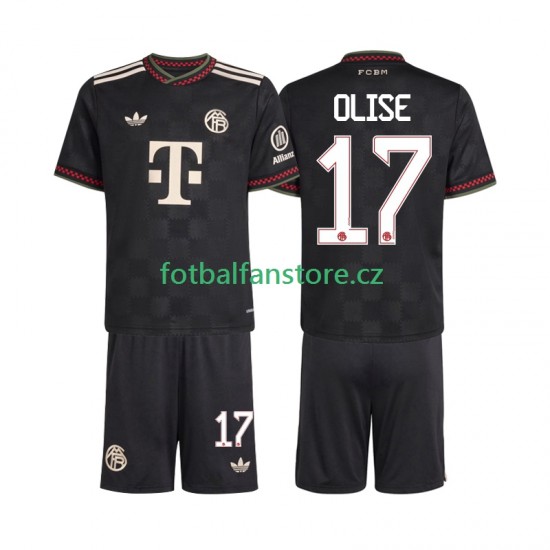 Dětský Alternativní Dres FC Bayern Mnichov Michael Olise 17 2025-2026 Krátký rukáv
