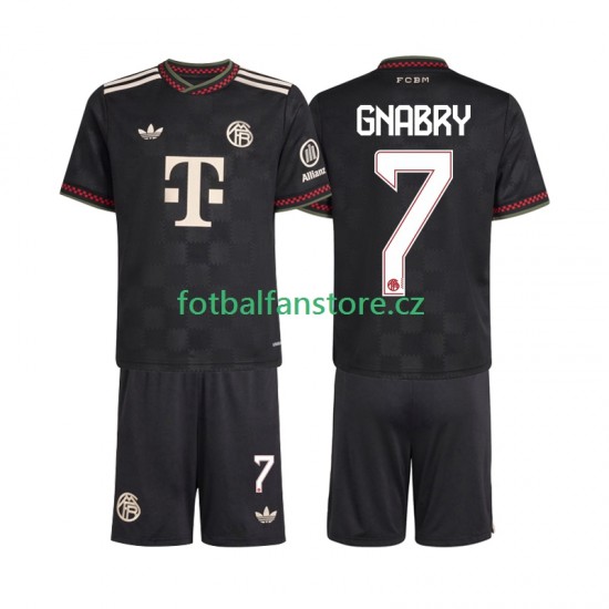 Dětský Alternativní Dres FC Bayern Mnichov Serge Gnabry 7 2025-2026 Krátký rukáv