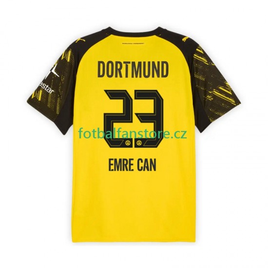Muži Domácí Dres Borussia Dortmund Emre Can 23 2025-2026 Krátký rukáv Muži Domácí Dres Borussia Dortmund Emre Can 23 2025-2026 Krátký rukáv