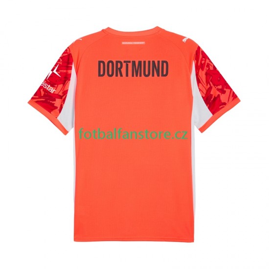 Muži Brankářský Venkovní Dres Borussia Dortmund 2025-2026 Krátký rukáv