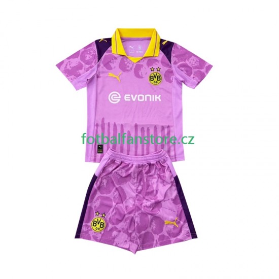 Dětský Brankářský Domácí Dres Borussia Dortmund FIFA CWC 2025 Krátký rukáv