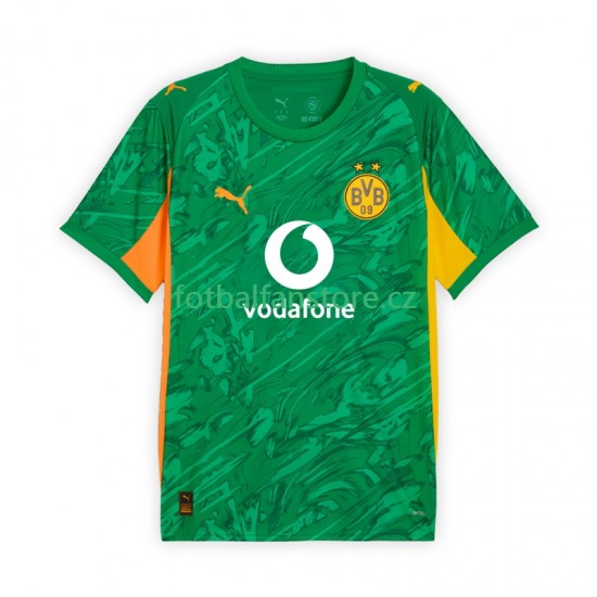 Muži Brankářský Domácí Dres Borussia Dortmund 2025-2026 Krátký rukáv
