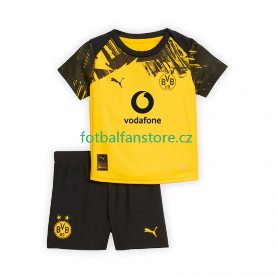 Dětský Domácí Dres Borussia Dortmund 2025-2026 Krátký rukáv