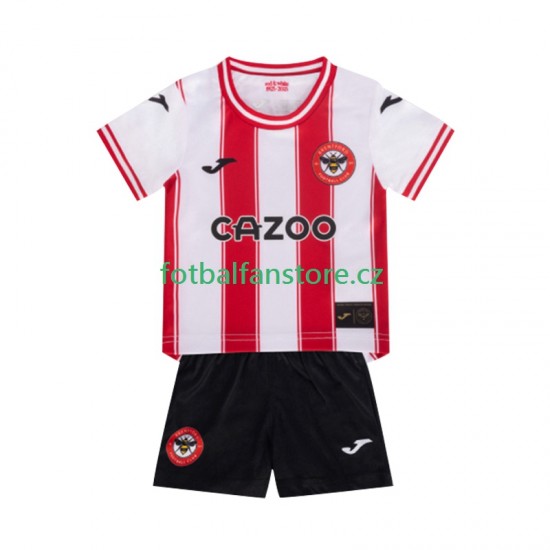 Dětský Domácí Dres Brentford 2025-2026 Krátký rukáv