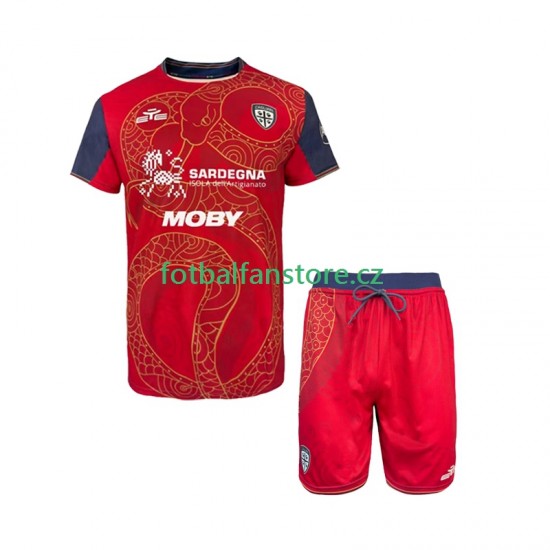 Dětský Domácí Dres Cagliari Special 2025-2026 Krátký rukáv