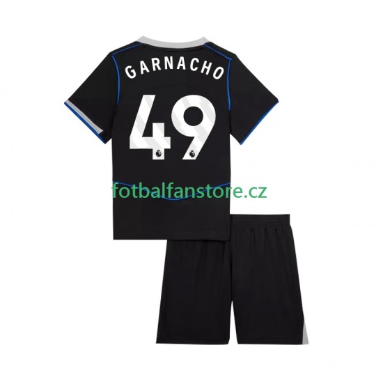 Dětský Alternativní Dres Chelsea Alejandro Garnacho 49 2025-2026 Krátký rukáv