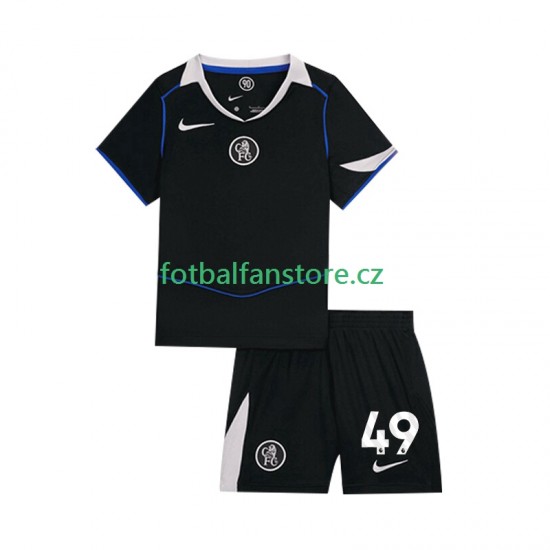 Dětský Alternativní Dres Chelsea Alejandro Garnacho 49 2025-2026 Krátký rukáv
