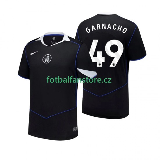 Muži Alternativní Dres Chelsea Alejandro Garnacho 49 2025-2026 Krátký rukáv Muži Alternativní Dres Chelsea Alejandro Garnacho 49 2025-2026 Krátký rukáv