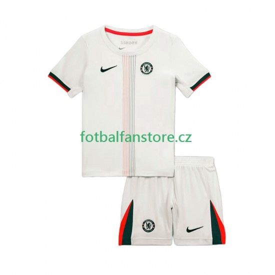 Dětský Venkovní Dres Chelsea 2025-2026 Krátký rukáv