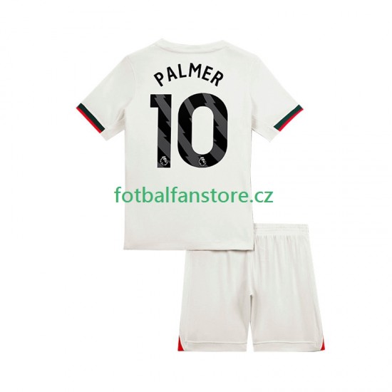 Dětský Venkovní Dres Chelsea Cole Palmer 10 2025-2026 Krátký rukáv
