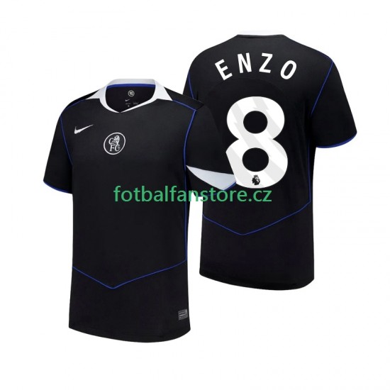 Muži Alternativní Dres Chelsea Enzo Fernandez 8 2025-2026 Krátký rukáv