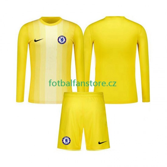 Dětský Brankářský Alternativní Dres Chelsea 2025-2026 Dlouhými Rukávy