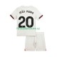 Dětský Venkovní Dres Chelsea Joao Pedro 20 2025-2026 Krátký rukáv