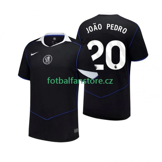 Muži Alternativní Dres Chelsea Joao Pedro 20 2025-2026 Krátký rukáv Muži Alternativní Dres Chelsea Joao Pedro 20 2025-2026 Krátký rukáv