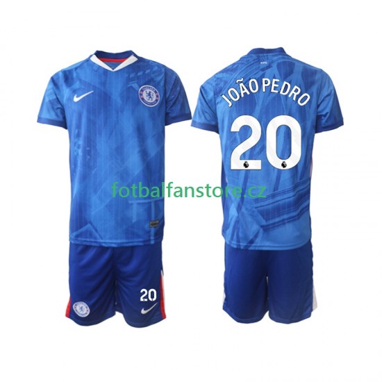 Dětský Domácí Dres Chelsea joao pedro 20 2025-2026 Krátký rukáv