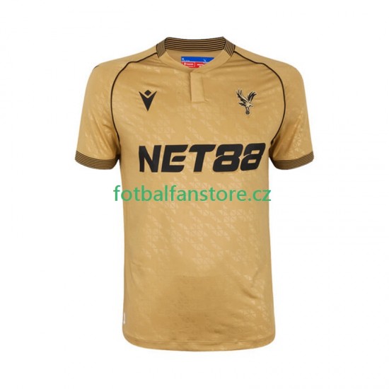 Muži Venkovní Dres Crystal Palace 2025-2026 Krátký rukáv