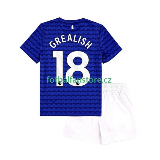 Dětský Domácí Dres Everton Jack Grealish 18 2025-2026 Krátký rukáv
