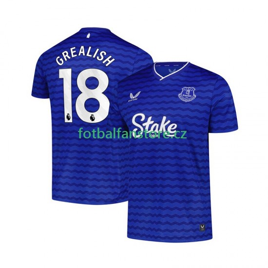 Muži Domácí Dres Everton Jack Grealish 18 2025-2026 Krátký rukáv