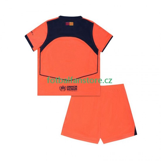 Dětský Alternativní Dres FC Barcelona 2025-2026 Krátký rukáv