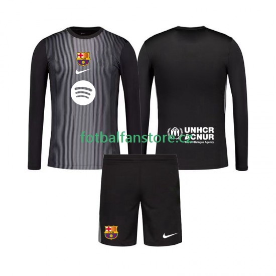 Dětský Brankářský Alternativní Dres FC Barcelona 2025-2026 Dlouhými Rukávy