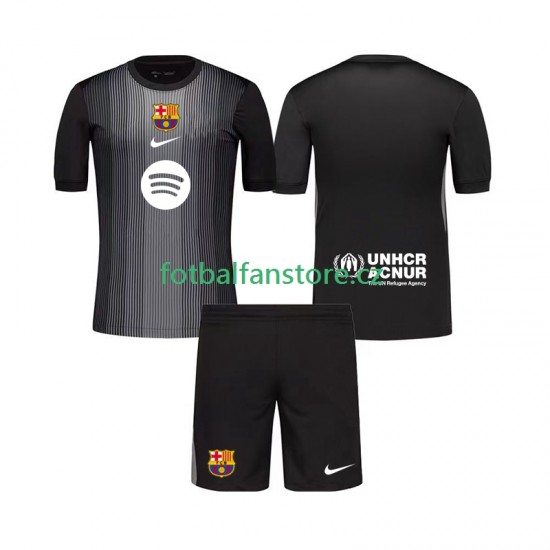 Dětský Brankářský Alternativní Dres FC Barcelona 2025-2026 Krátký rukáv