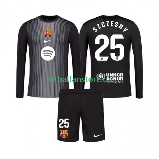 Dětský Brankářský Alternativní Dres FC Barcelona Szczesny 25 2025-2026 Dlouhými Rukávy