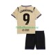 Dětský Venkovní Dres FC Barcelona Robert Lewandowski 9 UCL 2025-2026 Krátký rukáv