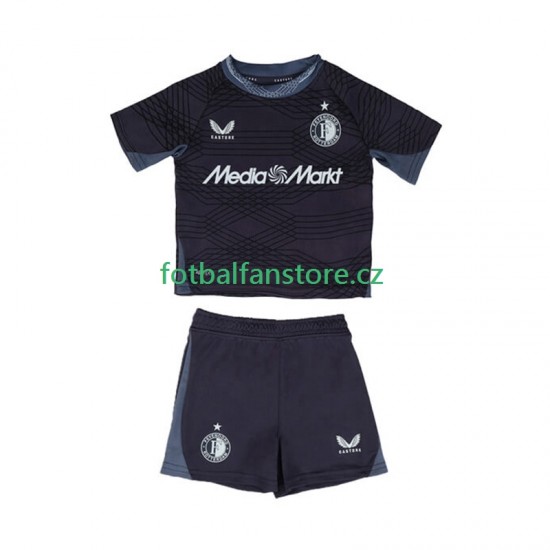 Dětský Venkovní Dres Feyenoord Rotterdam 2025-2026 Krátký rukáv