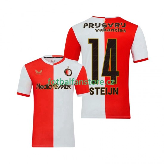 Muži Domácí Dres Feyenoord Rotterdam Sem Steijn 14 2025-2026 Krátký rukáv
