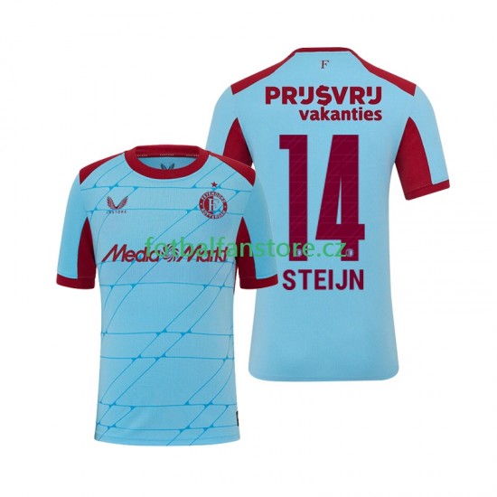 Muži Alternativní Dres Feyenoord Rotterdam Sem Steijn 14 2025-2026 Krátký rukáv