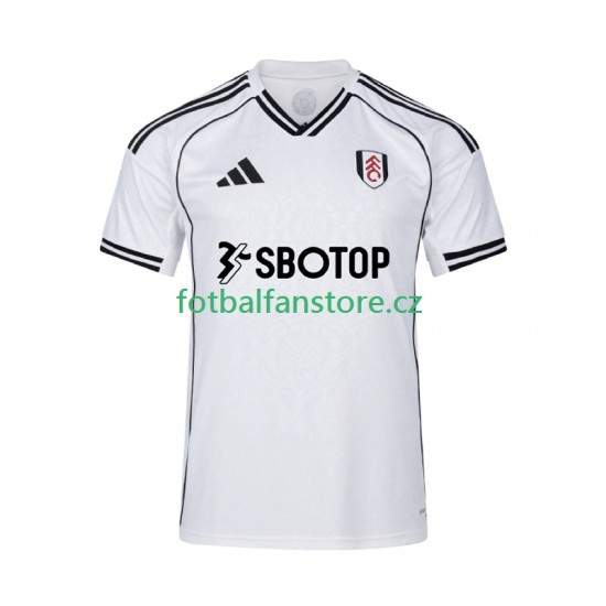 Muži Domácí Dres Fulham 2025-2026 Krátký rukáv
