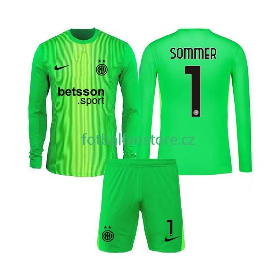 Dětský Brankářský Alternativní Dres Inter Milán Yann Sommer 1 2025-2026 Dlouhými Rukávy Dětský Brankářský Alternativní Dres Inter Milán Yann Sommer 1 2025-2026 Dlouhými Rukávy