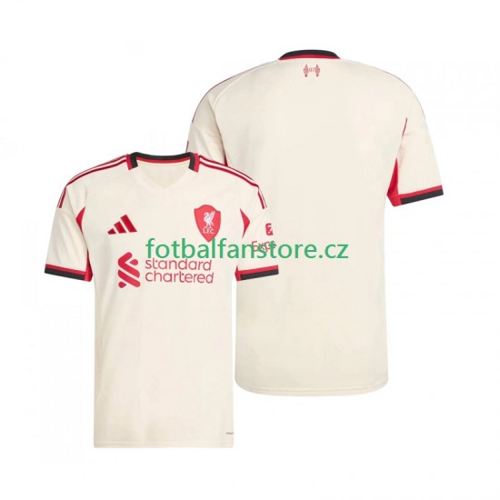 Muži Venkovní Dres Liverpool 2025-2026 Krátký rukáv Muži Venkovní Dres Liverpool 2025-2026 Krátký rukáv