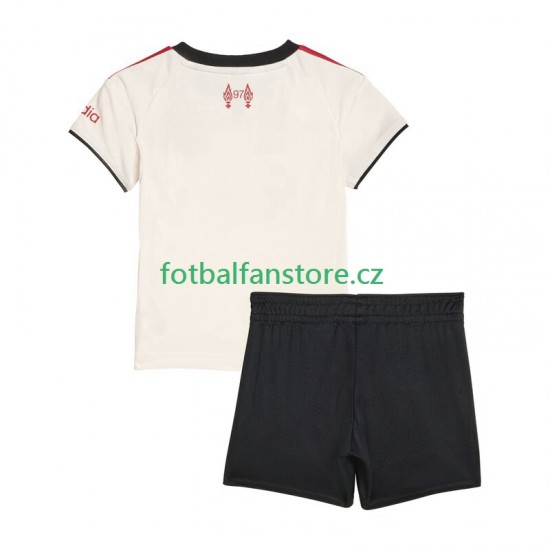 Dětský Venkovní Dres Liverpool 2025-2026 Krátký rukáv
