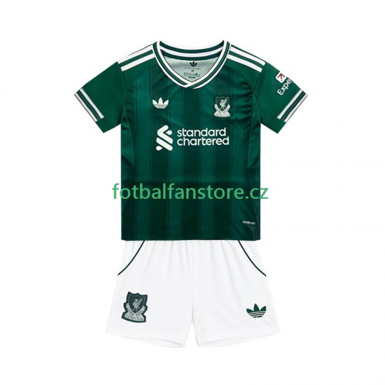 Dětský Alternativní Dres Liverpool 2025-2026 Krátký rukáv Dětský Alternativní Dres Liverpool 2025-2026 Krátký rukáv