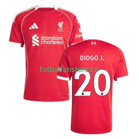 Muži Domácí Dres Liverpool Diogo Jota 20 2025-2026 Krátký rukáv