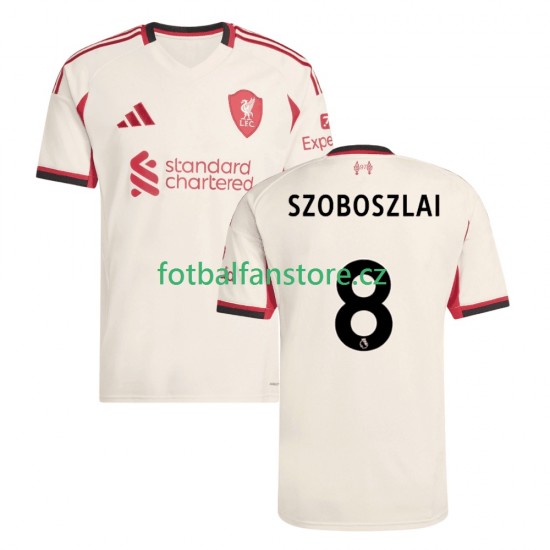 Muži Venkovní Dres Liverpool Dominik Szoboszlai 8 2025-2026 Krátký rukáv