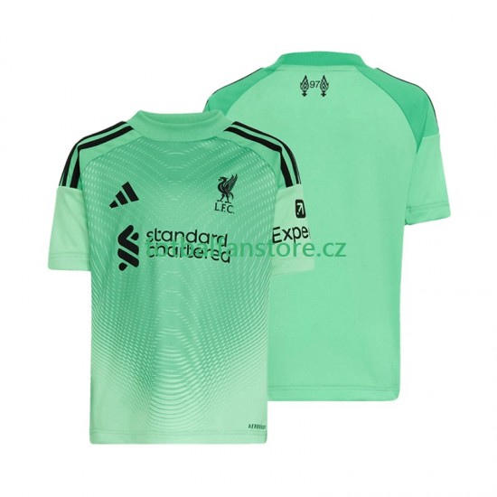 Muži Brankářský Domácí Dres Liverpool 2025-2026 Krátký rukáv