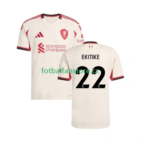 Muži Venkovní Dres Liverpool Hugo Ekitike 22 2025-2026 Krátký rukáv