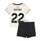 Dětský Venkovní Dres Liverpool Hugo Ekitike 22 2025-2026 Krátký rukáv