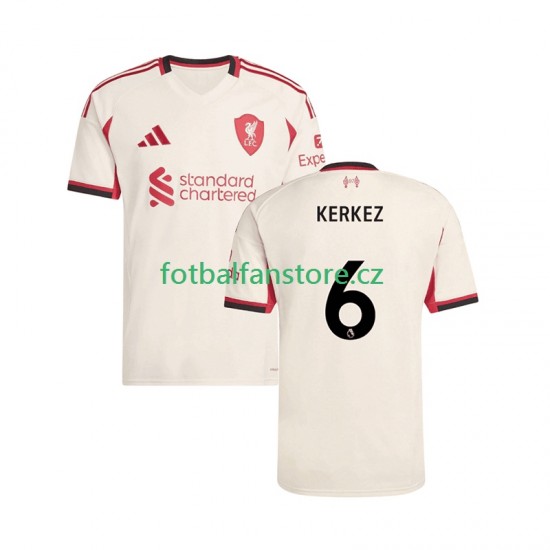 Muži Venkovní Dres Liverpool Milos Kerkez 6 2025-2026 Krátký rukáv