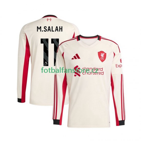 Muži Venkovní Dres Liverpool Mohamed Salah 11 2025-2026 Dlouhými Rukávy