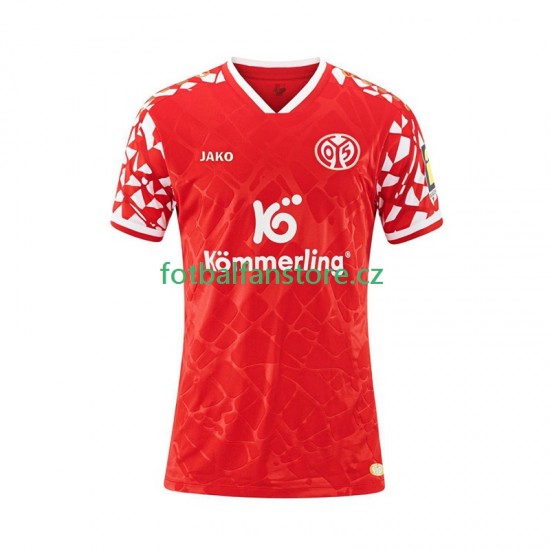 Muži Domácí Dres Mainz 05 2025-2026 Krátký rukáv Muži Domácí Dres Mainz 05 2025-2026 Krátký rukáv